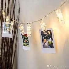 16 Photo Clip LED String Lights for Photo Hanging